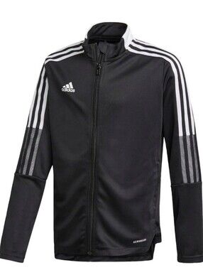 Adidas Tyro Track Jacket Youth Size XL 15-16yrs Aeroready Sports Soccer Gym